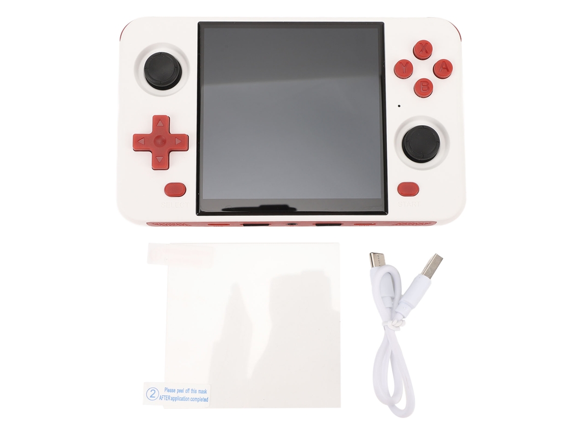 Console de Jogos Portátil Tela Grande de 4 Polegadas Nostálgico Retro Gba Arcade Psp Console de Jogos Portátil Branco EOOCOO (código Aberto, Portátil)