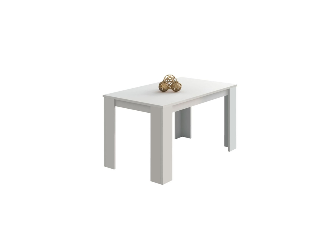 Mesa de jantar Berta 140 Branco 140 x 75 x 80 cm