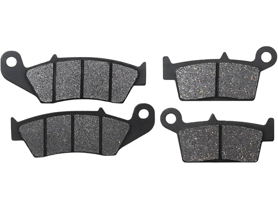 Pastilhas de Freio Universais Dianteiras e Traseiras para Motocicletas Compatíveis 600 Frenagem Silenciosa: