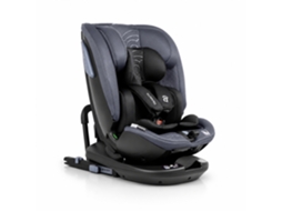Cadeira Auto I-size Asalvo Panafix - Grupos 0-1-2-3, Isofix, Giratória 360°, De 40 A 150 Cm - Cinzenta