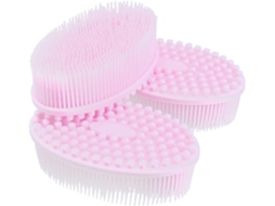 Lurelia Escova De Silicone Para Banho De Cuidado Corporal, Silicone Macio, Pega Ergonómica E Massagem Suave, Rotina Spa Prático