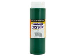 Pintura Acrílica Graduate Daler Rowny 500 Ml (343 Verde Hooker)