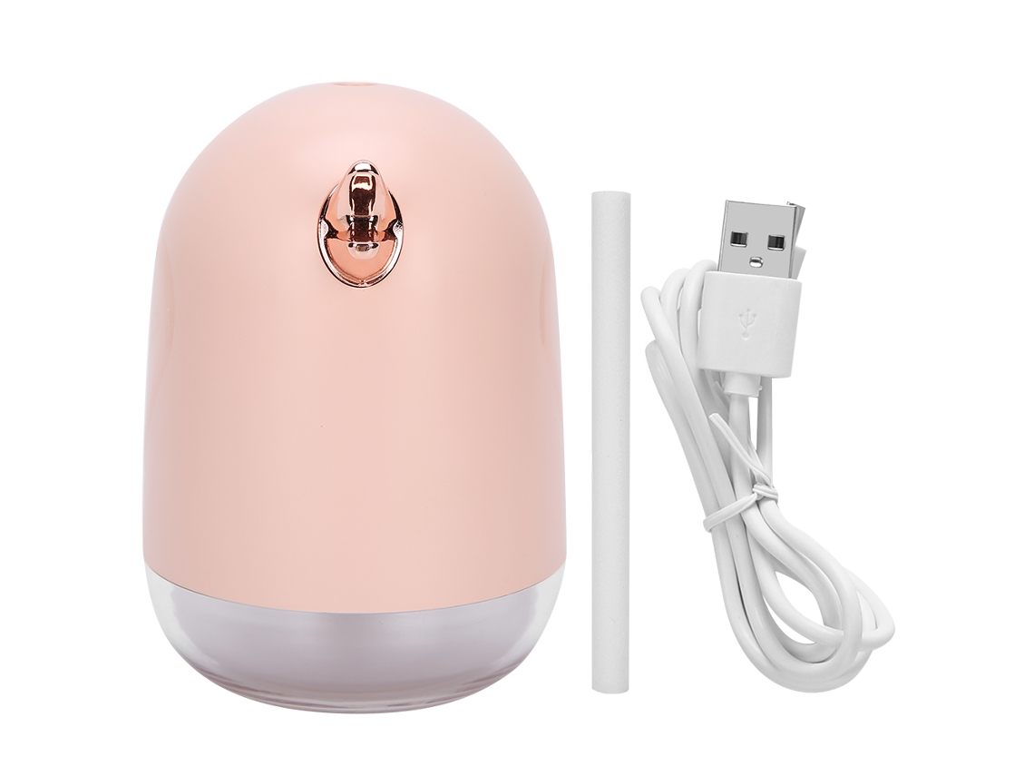 Umidificador de 330ml com interruptor táctil e função de aromaterapia EOOCOO