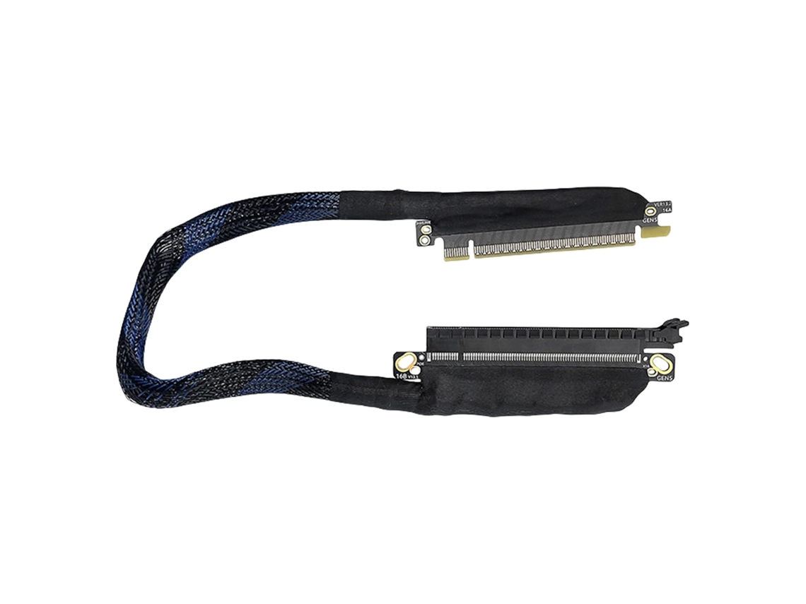 Cabo Extensor Para Placas Riser Pcie 5.0 De Saída Esquerda, 30 Cm