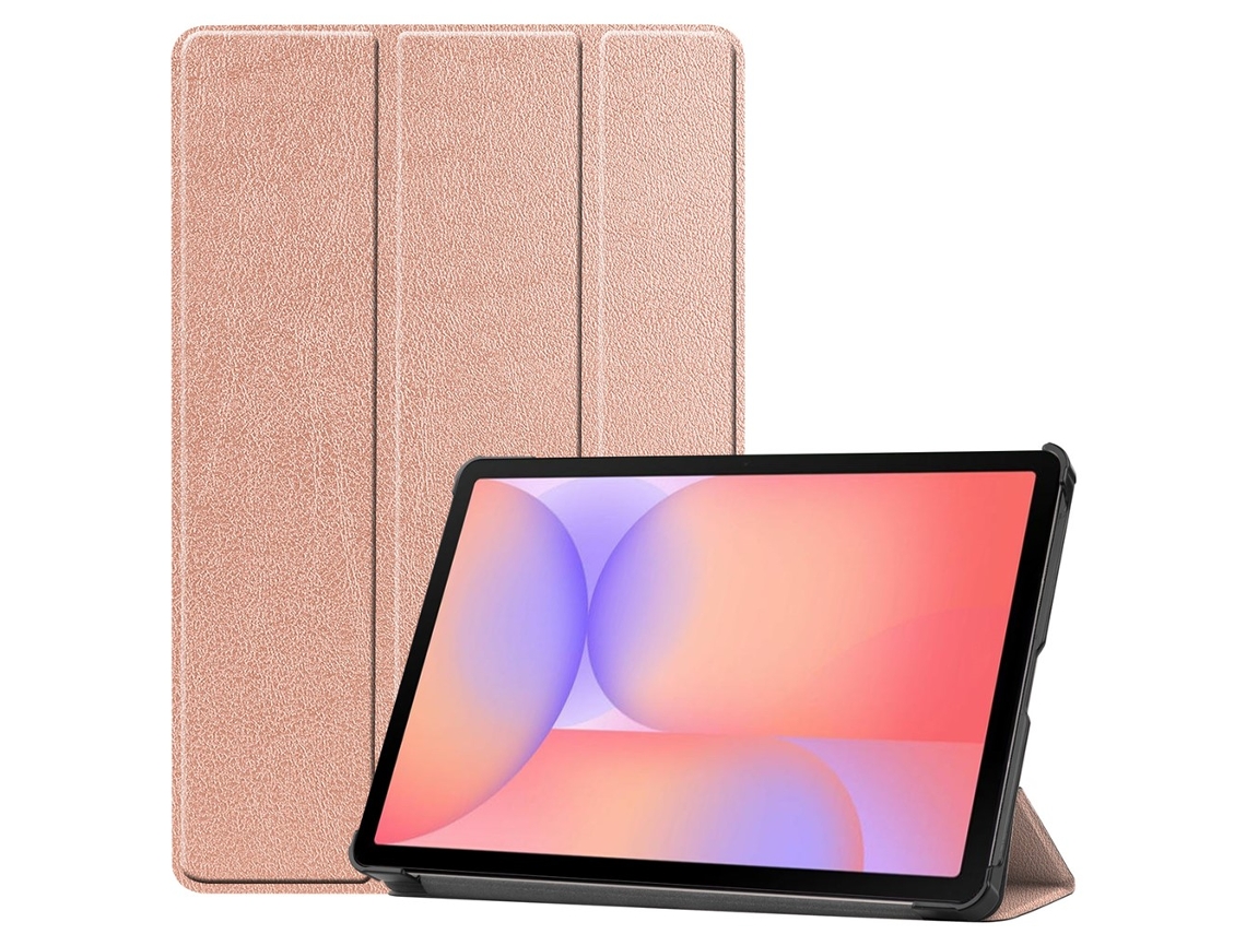 Capa Rosa Dobrável para Samsung Galaxy Tab S10 Lite