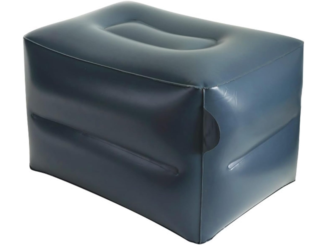 Apoio para os Pés Inflável Assento de Carro, em Pvc, Ideal Viagens, com Almofada Reduzir CHABERLU