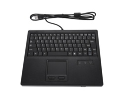 Teclado com Fio com Touchpad 84 Teclas Design Pé de Tesoura Cabo 1,5m Compatível com Windows Mac Linux | S/MARCA