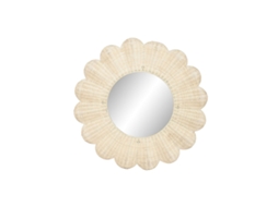 Espelho De Parede Home Esprit Natural Boho 91 X 6 X 91 Cm