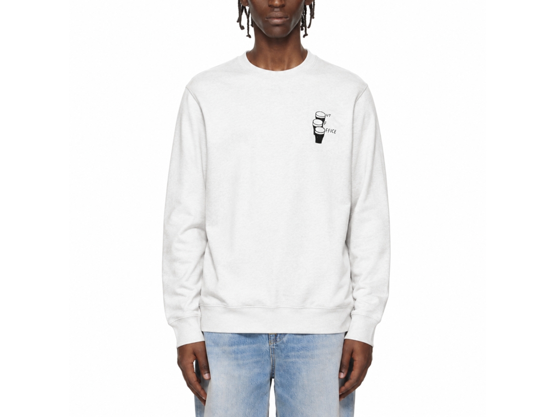 Rockinstone Out Of Office Embroidery Classic Sweatshirt Unique Designer Style