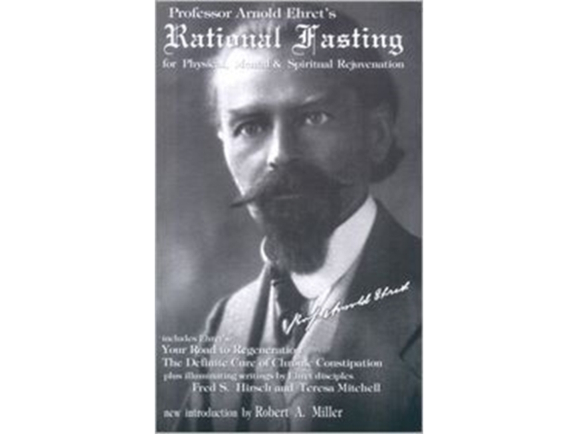 Livro Rational Fasting de Arnold Ehret (Inglês)