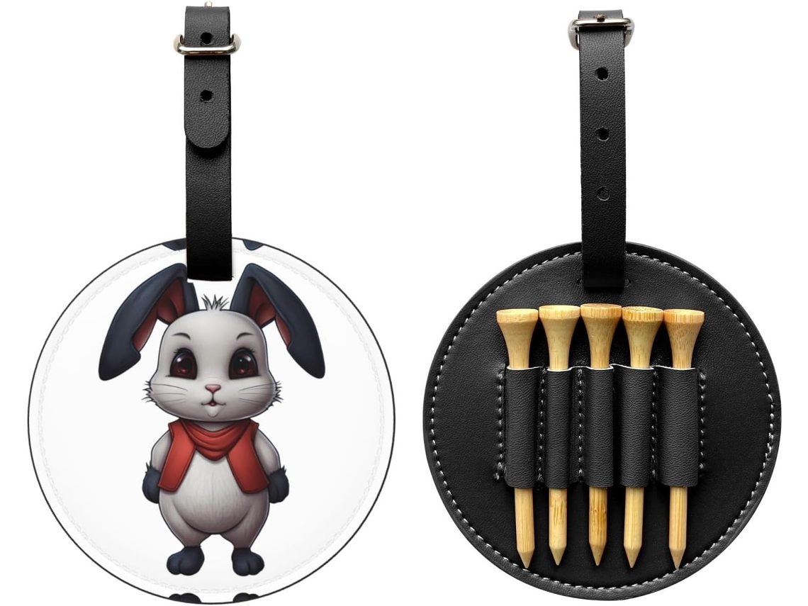 Bolsa para Tees de Golfe Fácil de Transportar e Mais Eficiente para Jogar Golfe.