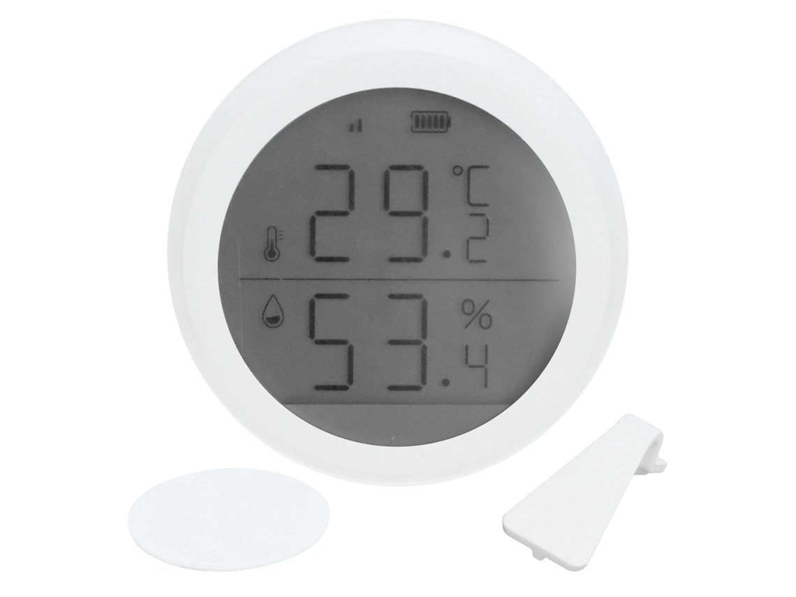 Termômetro E Higrômetro Com Sensor De Temperatura E Umidade, Sistema Sem Fio Zigbee.