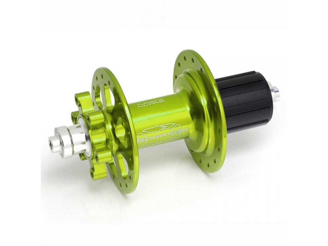 Cubo Traseiro Turbine Ultra Disc Shimano Mtb 2014 Amarelo 28H / 12 X 142 Mmprogress