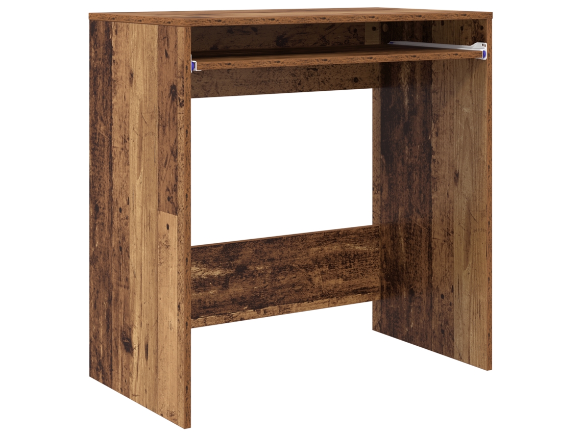 Conjunto 1 Mesa Moderna Vidaxl Castanho Derivados De Madeira (77,5 X 43 X 79 Cm)
