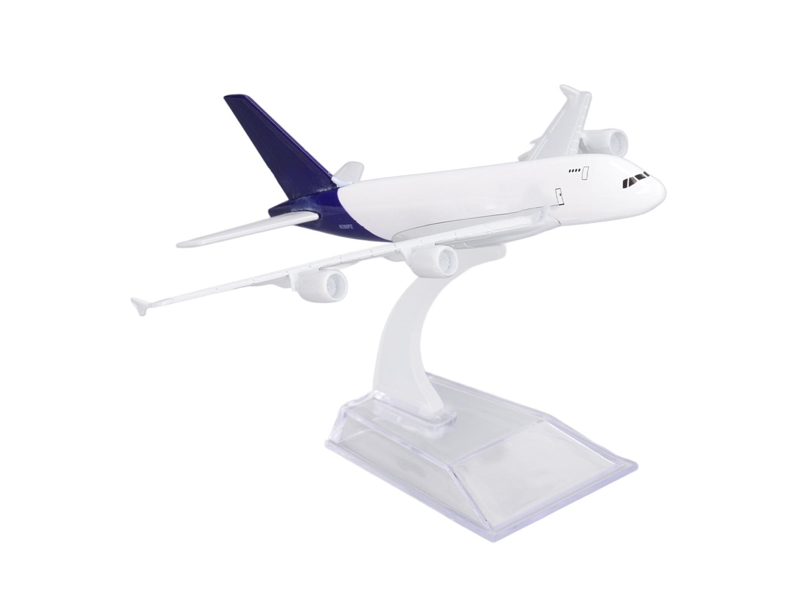 Mali modelo de Avião de Liga com Base Decoração de Mesa Simulação Alta Coleção