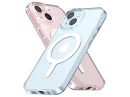 Capa Magsafe para iPhone 15 MERCURY Pele Sintética Transparente