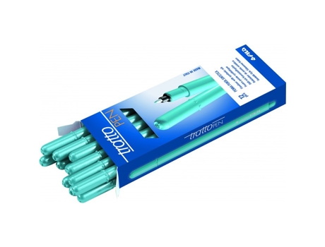 Marcador de ponta fina Tratto Pen Fine Azul claro 12 unidade(s)