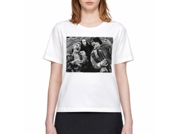 Rockinstone Bill And Ted And Death White Adult T-shirt Size:xl