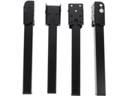 Conjunto De 4 Pés Mesa Dobráveis, Resistentes E Pretos, Para Notebook, Ideais Para Projetos Diy, Fáceis De Guardar E Com