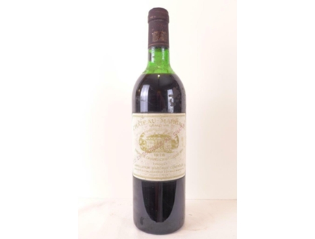 Vinho Tinto CHÂTEAU MARGAUX 1978 (75 cl - 1 unidade)