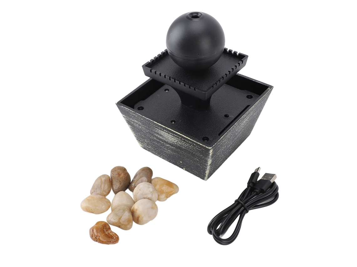Fontaine D'eau Intérieure Led Feng Shui Pour Table Bureau Maison