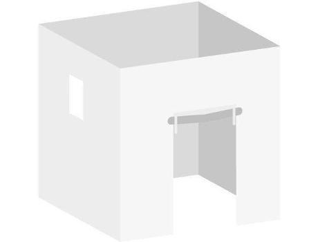 Pack 4 Toldos Laterais para Tendas REGALOS MIGUEL  2L1V1P (3x3 m - Branco)