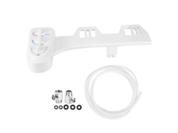 Anexo De Bidet Com Fio 3/8 Ducha De Banheiro Com Duas Bicos Para Água Quente E Fria Padrão