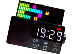 Alarme Digitale Com Elegante Haut-parleur Sans Fil