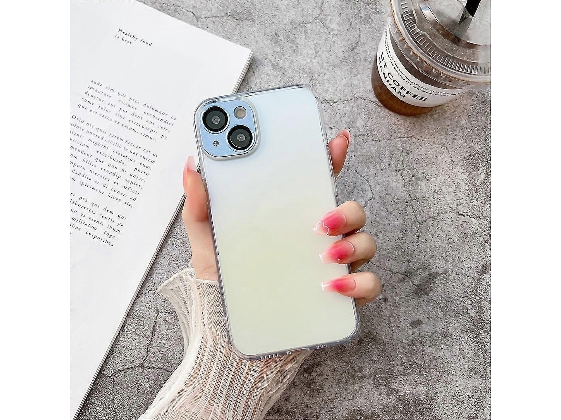 Lurelia Capa Iphone 13 Pro Tpu Acrílico Azul
