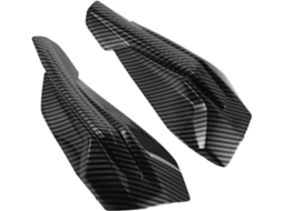 Protetores De Mão Artibetter Para Motocicletas, Em Plástico Preto, Com Ampla Compatibilidade, Design Elegante E