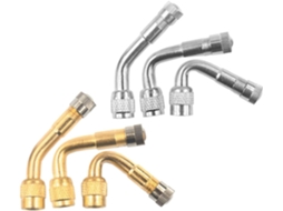 Conjunto De 6 Extensores Válvula Pneu,acessórios Para Inflar Pneus,angulares,válvulas Fáceis...
