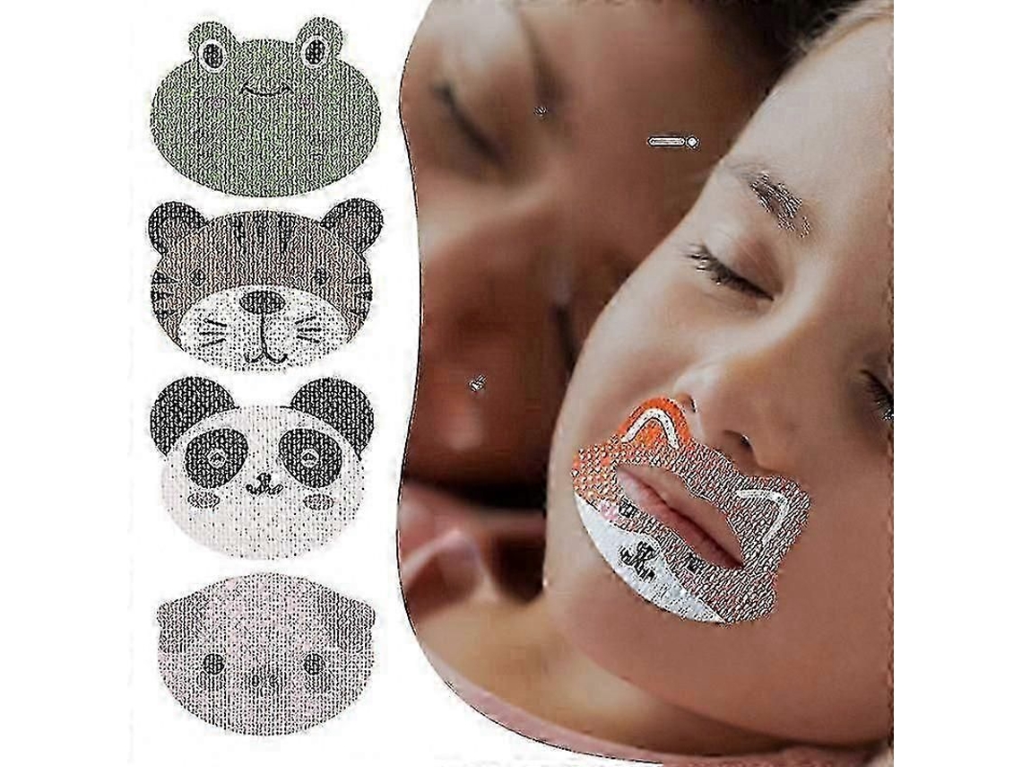 Fitas Adesivas para Auxiliar o Sono Infantil - 30 Unidades - Fita Bucal para Suporte Respiratório - Solução Antironco para um Sono Melhor TAISHENGDA