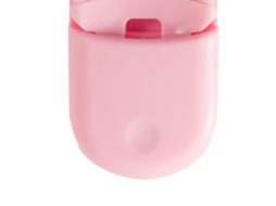 Curvador De Pestanas De Plástico (mini Portátil, Rosa) Eoocoo