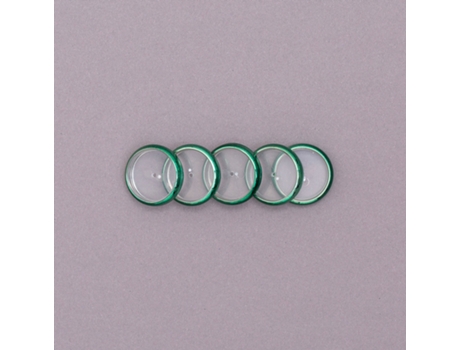 Discos Elástico M Para Caderno Inteligente Verde Metálico 231031 (121 Un)