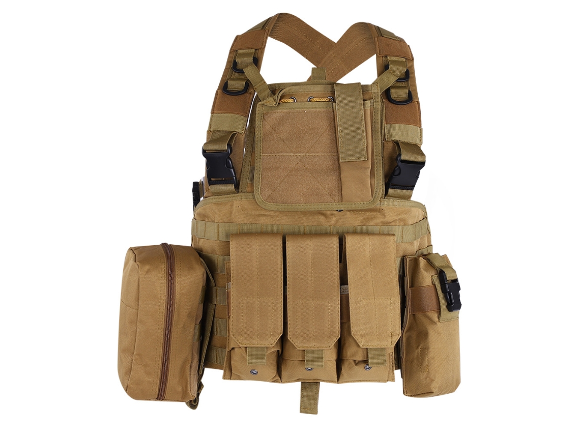 Chaleco Tático de Nylon para Treinamento Militar S/MARCA