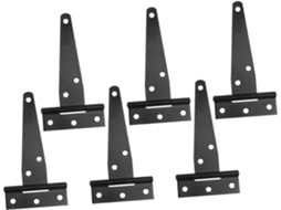 Conjunto De 6 Dobradiças Reforçadas Em Formato T Para Portas E