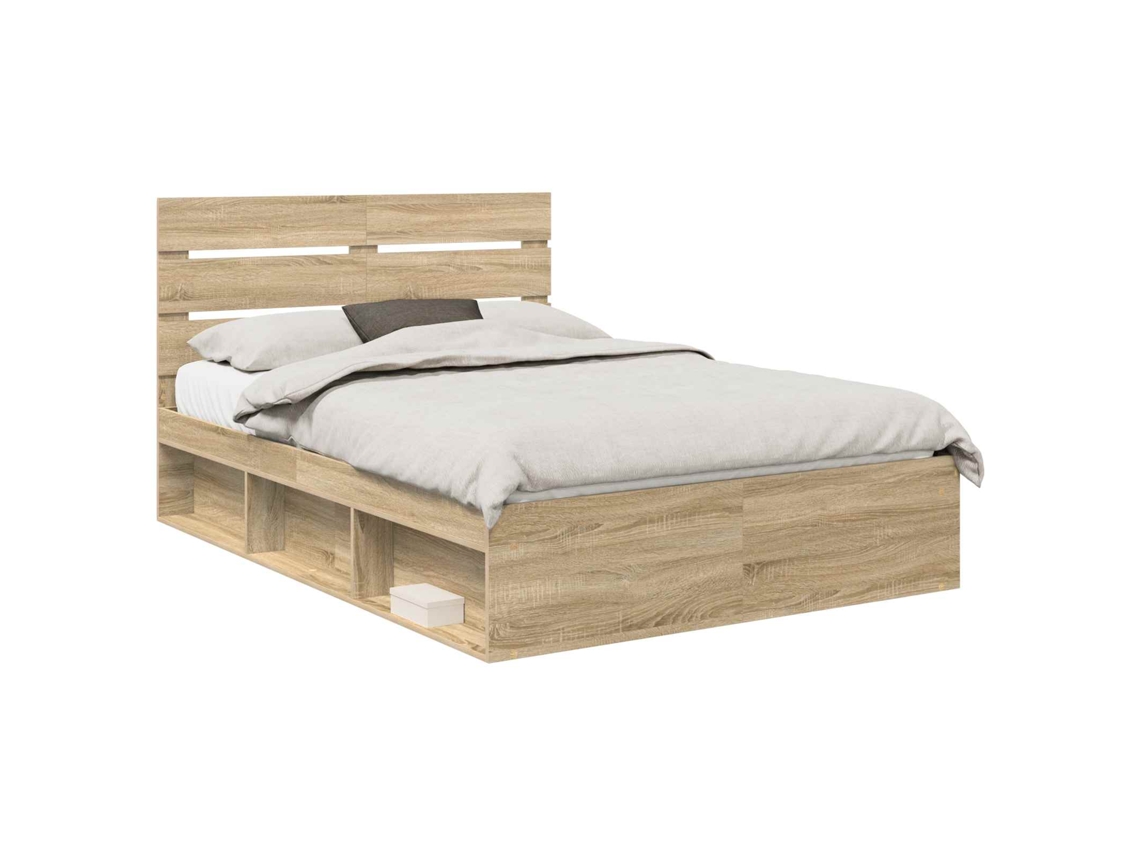 Estrutura da Cama com Cabeceira Sonoma 140 X 190 Cm MAISON EXCLUSIVE