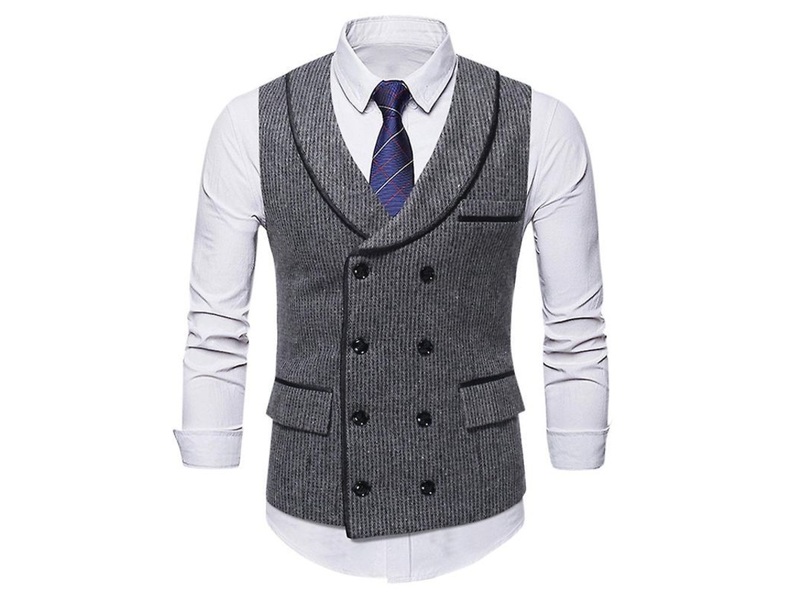 Fasst Jersey Hombre con Cuello Mock, Cremallera, Manga Larga, Slim Fit