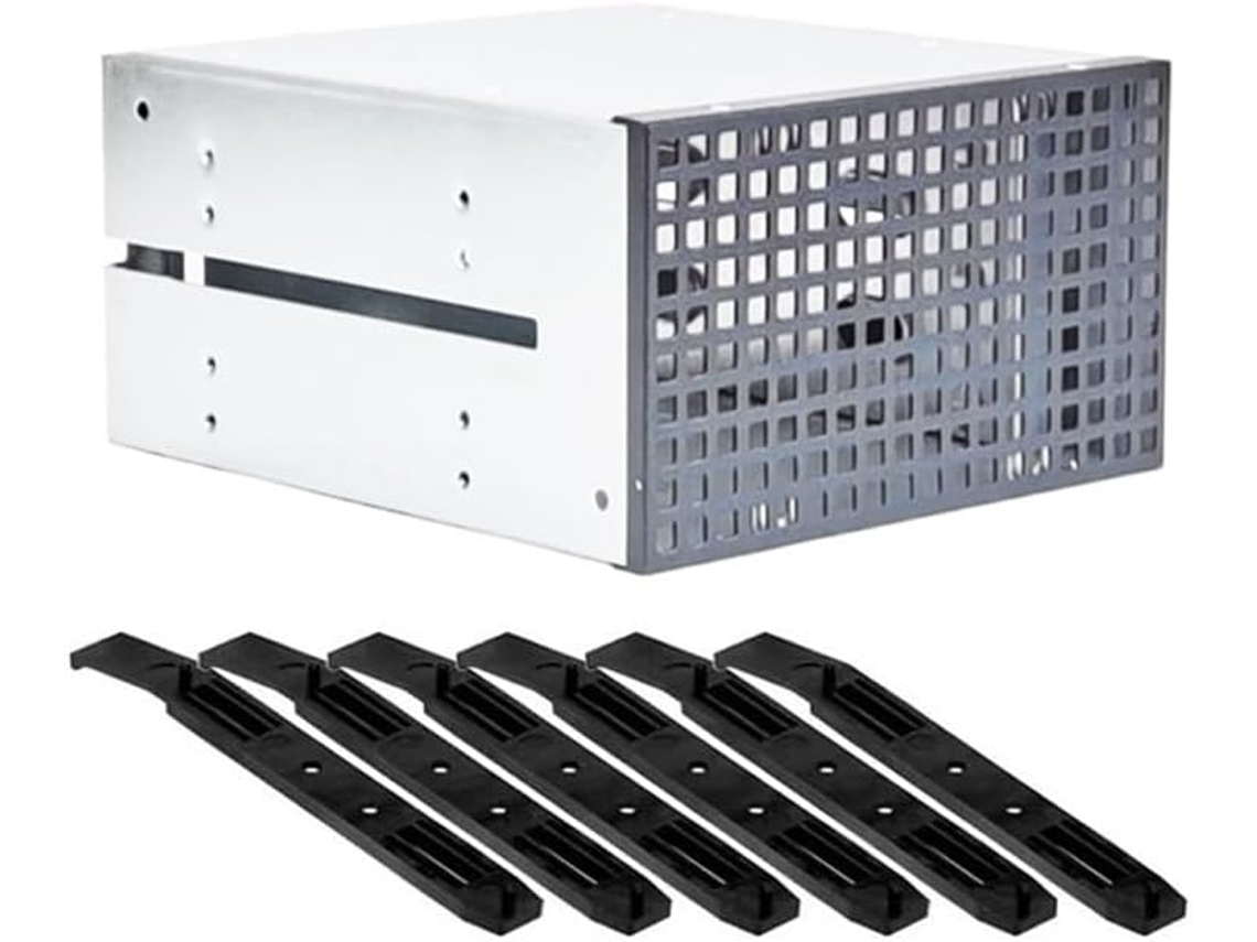 Rack para 3 Discos Rígidos com 2 Baias para Discos Rígidos e 3 Baias para Discos Rígidos de 5 Polegadas. SFUSHOS