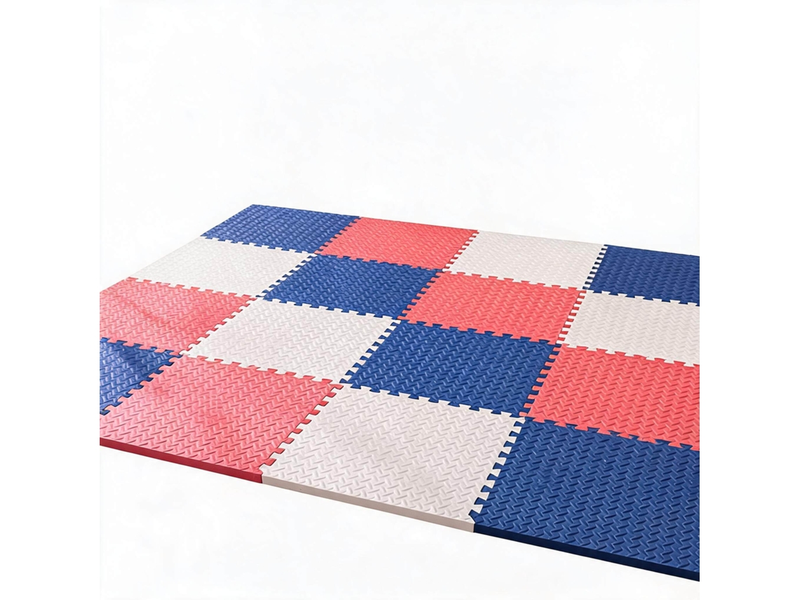 Tapete Quebra-cabeça De Espuma Para Bebês De 12 Peças 30x30x1.0cm