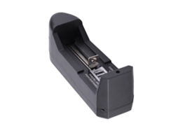 Carregador Universal Para Baterias Recarregáveis Li Ion 3.6v 3.7v Preto Luz Dourada