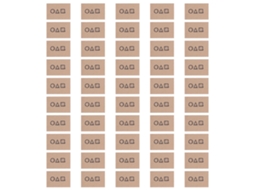 Mali cartão de Convite de Jogo de Tv 8650 4006 Papel Marrom Tema Cosplay 50pcs