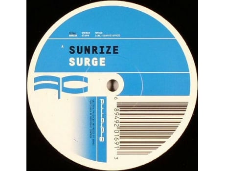 Sunrize / Shanobi Dancing, Surge | Condição média: Muito bom Plus | 1 x Discos de vinil 12, 45 Rpm, ciclo completo (vg)