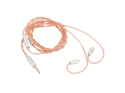 Cabo de Fones LAXISCREED Mmcx Prateado com Microfone