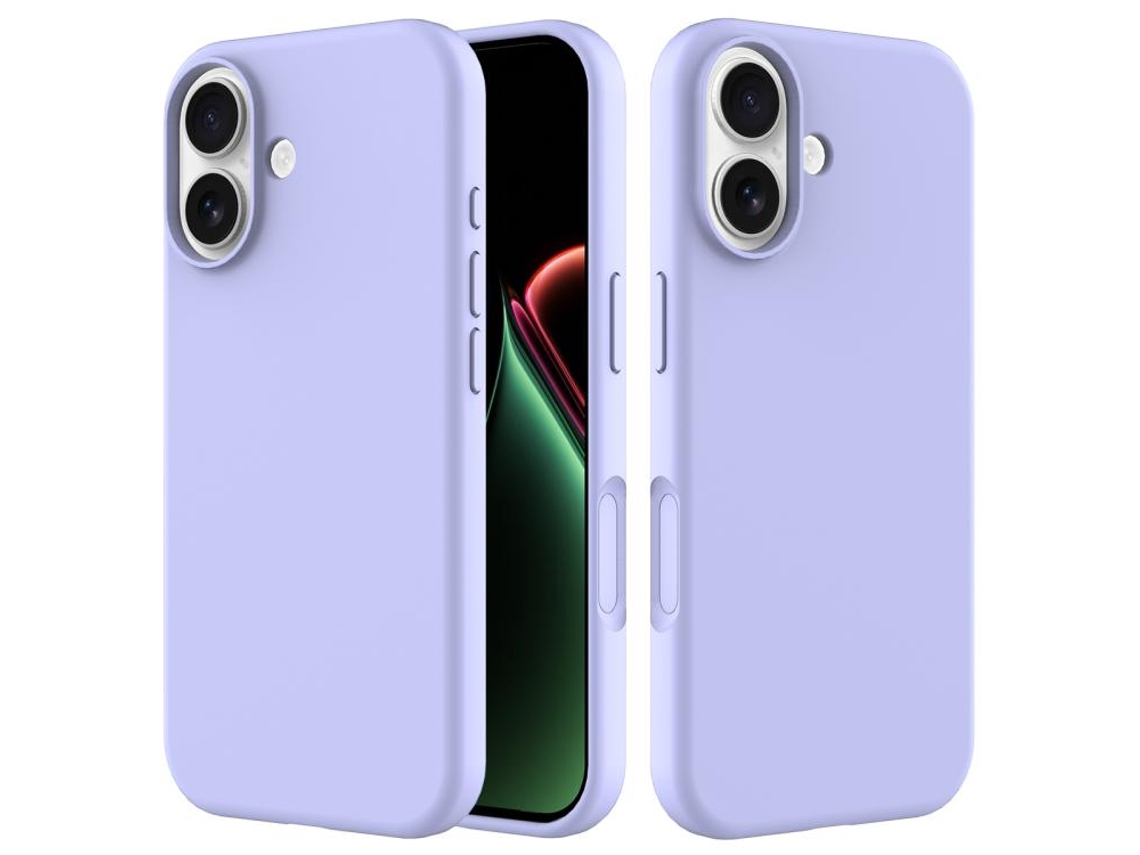 Capa Para Iphone 17 - Silicone De Cor Sólida