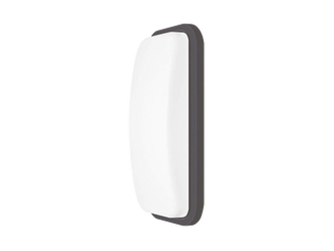Paredes-B 15W 3000K Ip65 Luz de Parede Cinza BRAYTRON