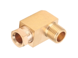 Orevant-conector De Codo De Latón Para Tuberías De Aceite, Bloque Rectangular/cuadrado, Adaptador Para Conexiones Pl618