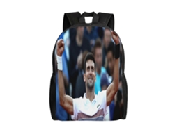Mochila Novak Djokovic D279 Para Estudantes, Resistente E Leve, Impermeável E Com Alça De Ombro Respirável V279