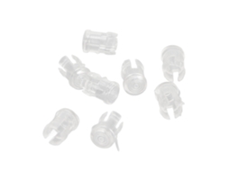 Capas Protectoras Transparentes Led Diodo 3mm 100un