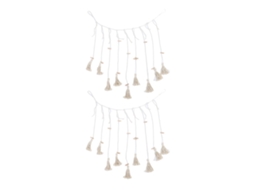 Pingente De Fotos Macramé Com Clip Para Parede, Decoração De Parede Com Franges E Corda Macramé